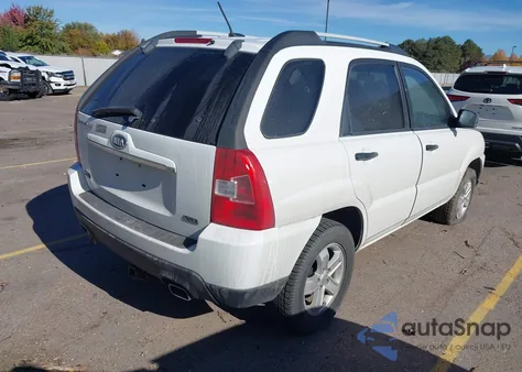 2010 Kia Sportage Lx V6 z USA, uszkodzony, nr VIN KNDKGCA35A7695826